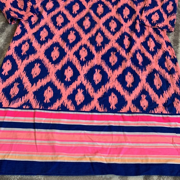 Lilly Pulitzer Beacon Dress Little Fish Engineered Print S rock bottom price - Picture 4 of 7